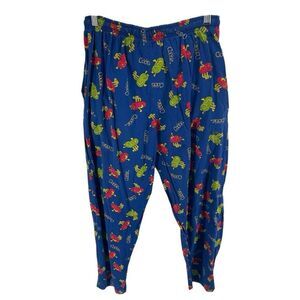 Cootie Men's All-Over Bug Cootie Graphic Print Lounge Pajama Pants Blue Medium